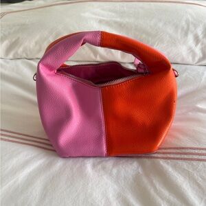 Street Level Pink and Orange Mini Bag